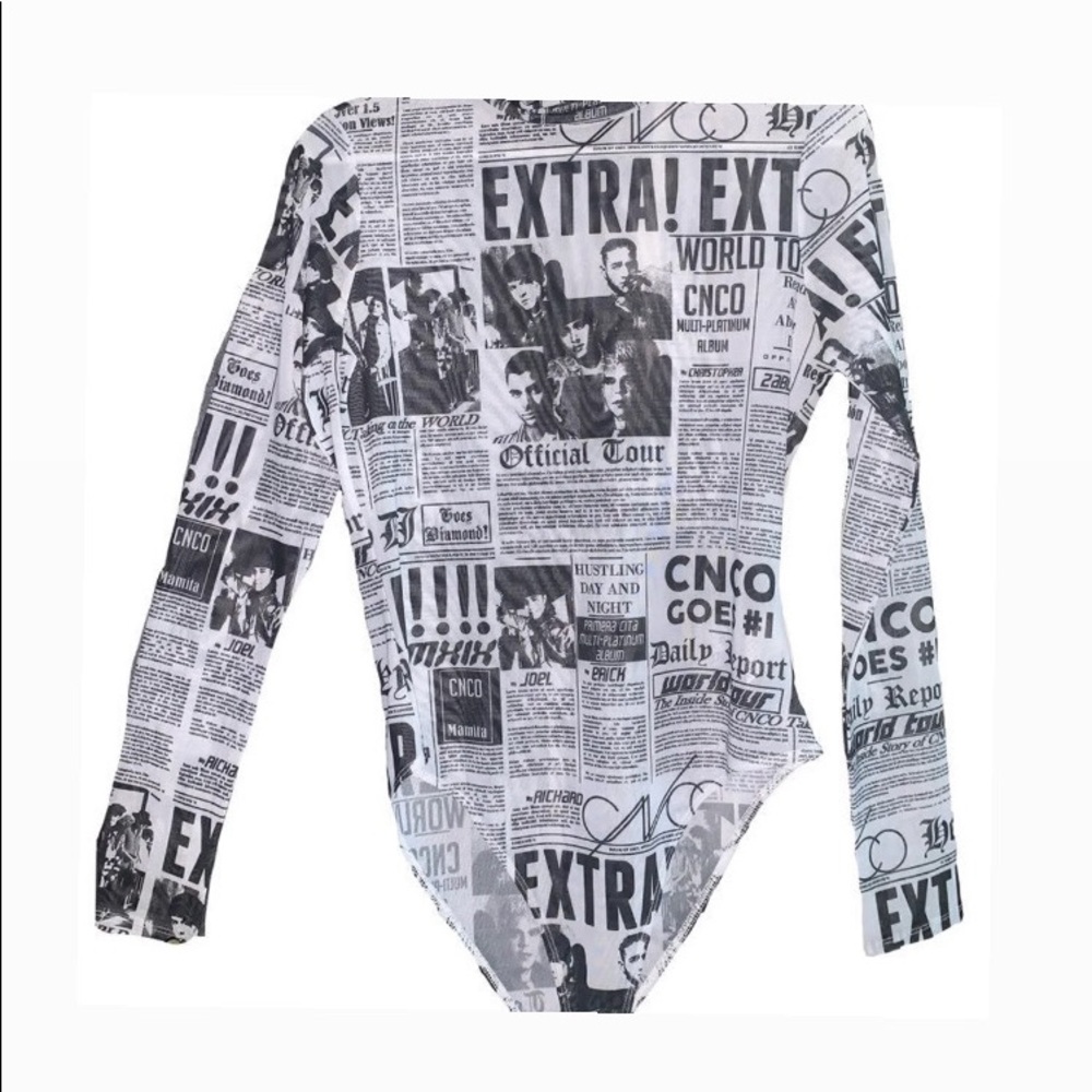 CNCO x forever 21 bodysuit